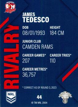 2023 NRL Traders Rivalry #44 James Tedesco Back